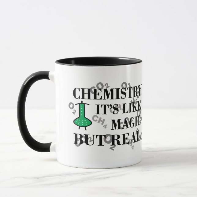 Caneca Química é como mágica, mas real (Esquerda)