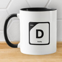 Química Monograma Moderno Elegante Simples para Pa