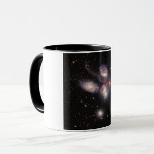 Caneca Quinteto de Stephan 5 Galáxias Campo Profundo Jame