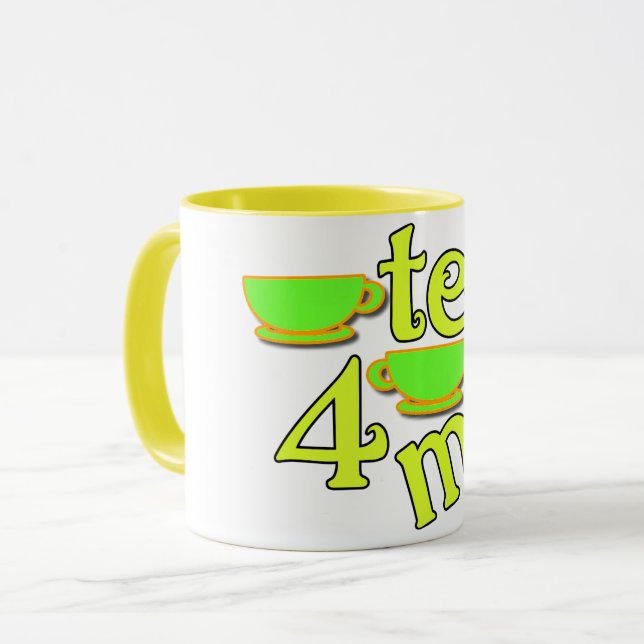 Caneca Quirky Qups Collection Mug (Frente Esquerda)