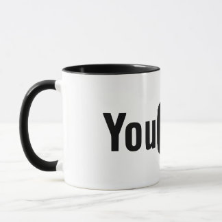 Caneca Qulity Black Youtube Mug