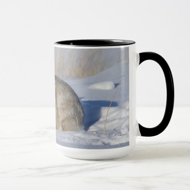 Caneca R5 Coelho de Algodão em Neve (Direita)