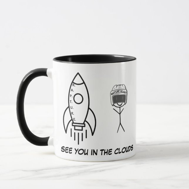 Caneca R.A.P.T.U.R.E. Rocket Mug (Esquerda)
