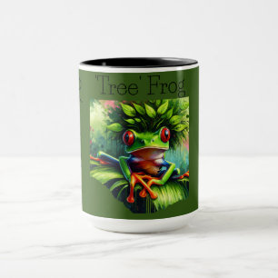 Caneca Rã 'Árvore'