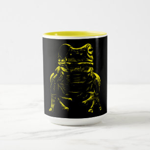 Caneca Rã Árvore Amarela