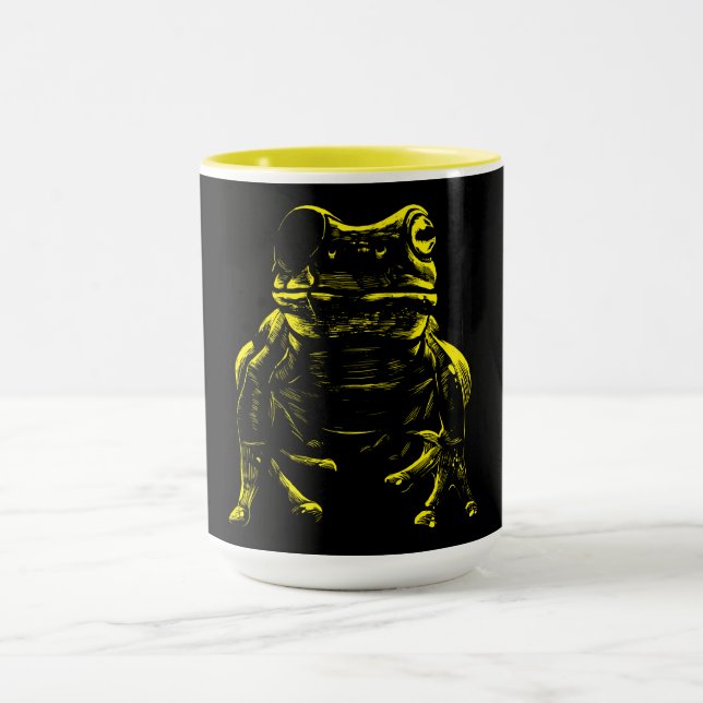 Caneca Rã Árvore Amarela (Centro)