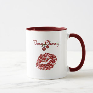 Caneca RAB Rockabilly Muito Cherry Kiss