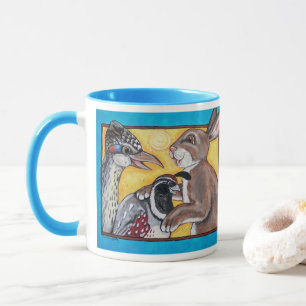 Caneca Rabbit, Quail Roadrunner Desert Southwest Willife