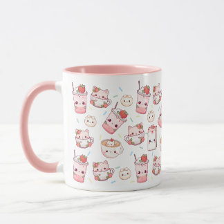 Caneca Raça Puro: Mug de Café Kawaii