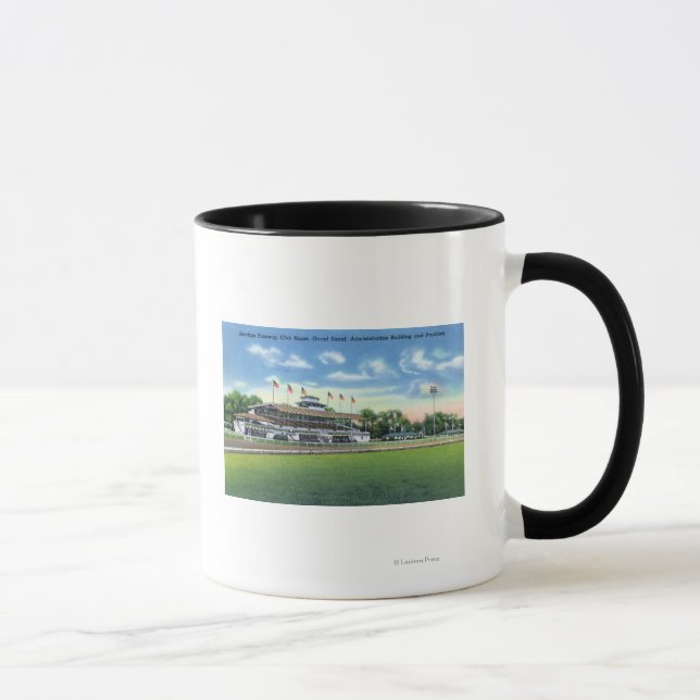 Caneca Raceway View do Grand Stand, Club House, (Direita)
