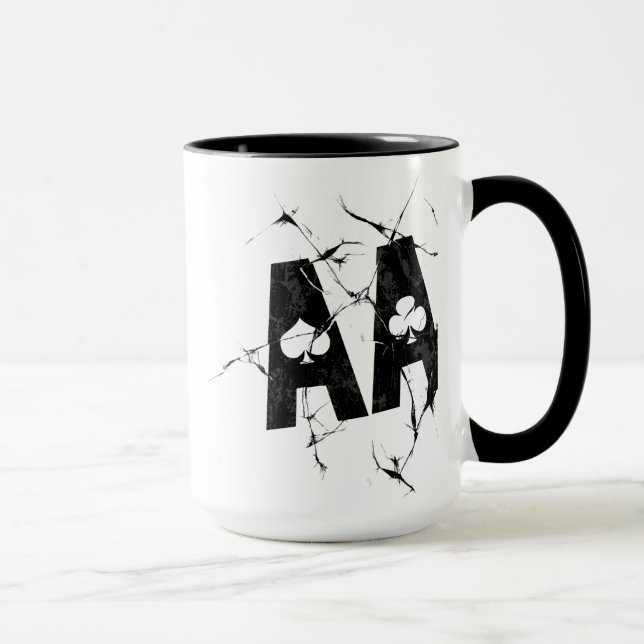 Caneca rachada dos áss (Direita)