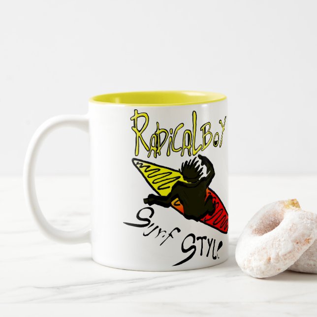 Caneca Radical Boy® Surf Style (Com Donut)