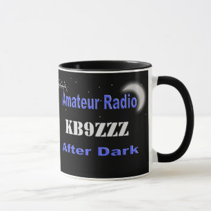 Caneca Rádio amador feito sob encomenda após a