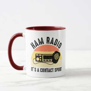 Caneca Rádio Ham - É um Esporte de Contato