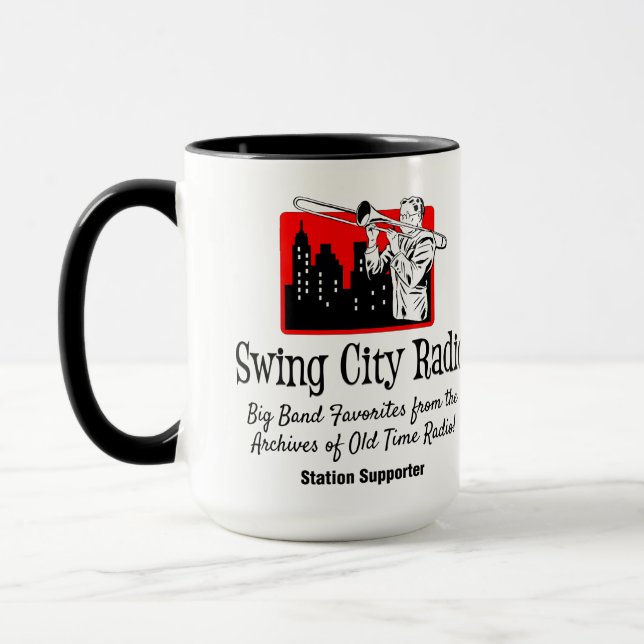 Caneca Rádio Swing City - 15oz Mug (Esquerda)