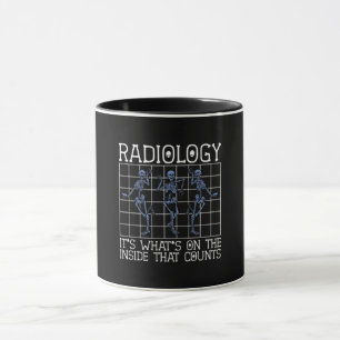 Caneca Radiologia É o que no radiologista Dentro