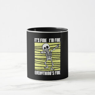 Caneca Radiologista Está tudo bem, sou uma fina técnica d