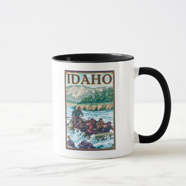Caneca Rafa de Água Branca - Idaho (Direita)