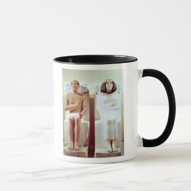 Caneca Rahotep e sua esposa, Nofret (Direita)