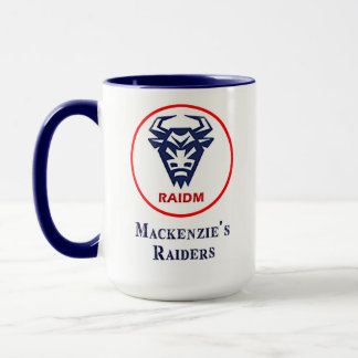 Caneca Raiders 15oz Mug de Blue Mackenzie