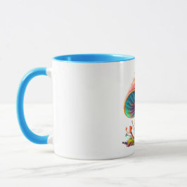 Caneca Rainbow Amanita Muscaria Combo Mug
