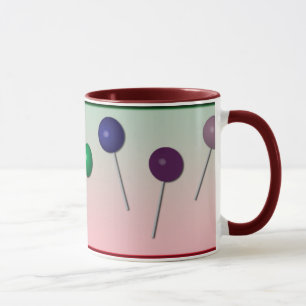 Caneca Rainbow Colors Lollipop Mug