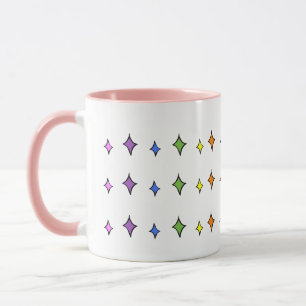 Caneca Rainbow Diamond Mug