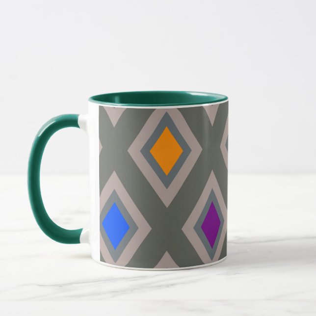 Caneca Rainbow Diamond Mug (Esquerda)