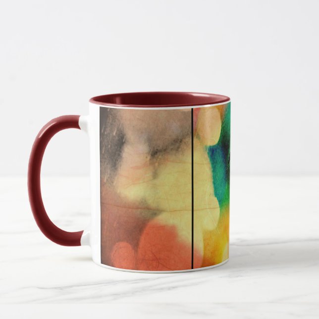Caneca Rainbow Grass Drama (Esquerda)