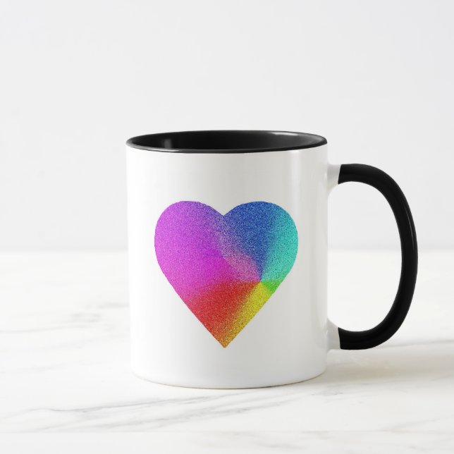 Caneca Rainbow Heart (Direita)