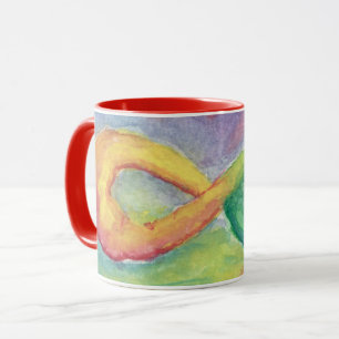 Caneca Rainbow Infinity por Lyric Rivera - Coffee Mug