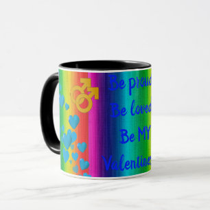 Caneca Rainbow Love Man