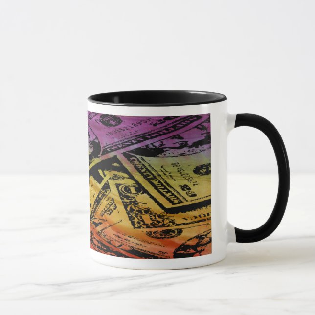 Caneca Rainbow Money Mug (Direita)