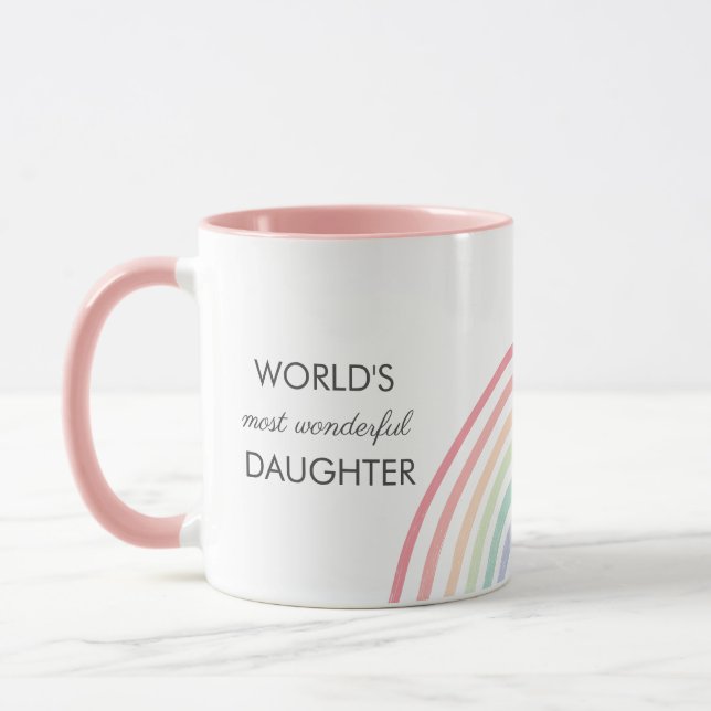 Caneca Rainbow Pastel Daughter Mug (Esquerda)