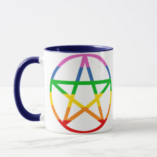 Caneca Rainbow Pentacle