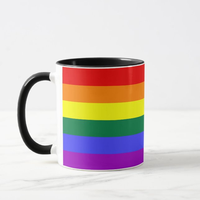 Caneca Rainbow Pride Flag Mug (Esquerda)