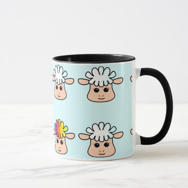 Caneca rainbow sheep (Direita)