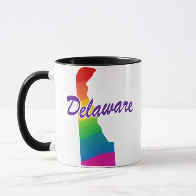 Caneca Rainbow State Of Delaware (Esquerda)