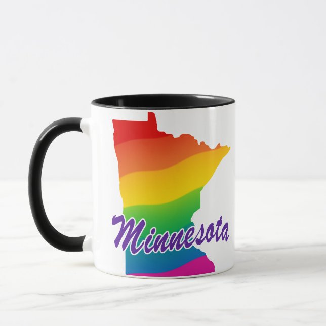 Caneca Rainbow State Of Minnesota (Esquerda)