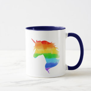 Caneca Rainbow Unicórnio