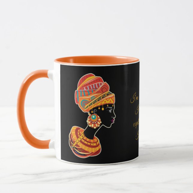 Caneca Rainha Africana Combo Mug (Esquerda)