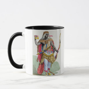 Caneca Rainha Anna Nzinga (1583-1663), 'de DES E de