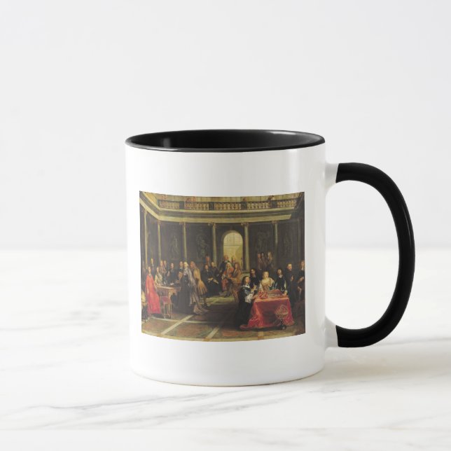 Caneca Rainha Christina da suecia e da sua corte (Direita)