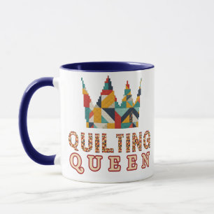 Caneca Rainha da Colcha - Colchoeira Divertida - Amantes