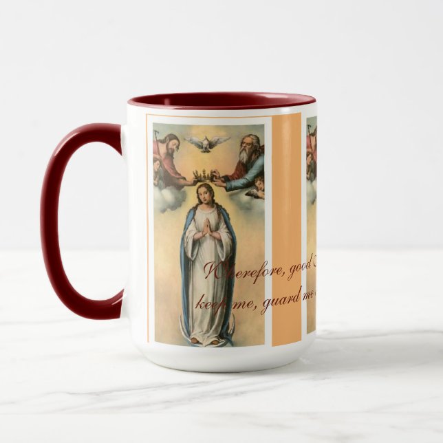 Caneca Rainha da Oração do Céu Mug (Esquerda)