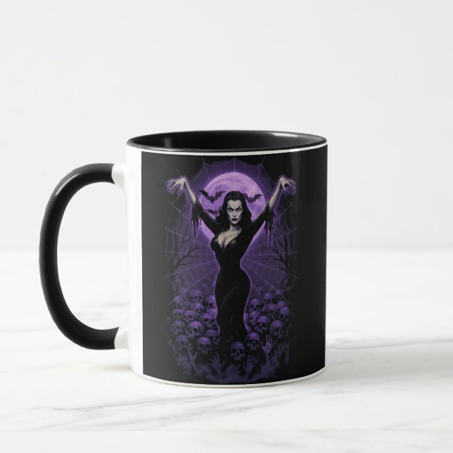 Caneca Rainha da Web - Mug Vampiro Gótico (Esquerda)