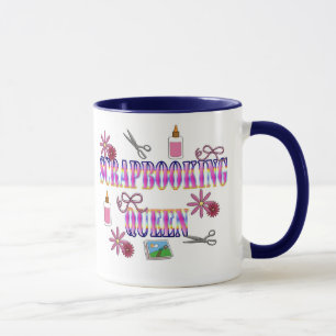 Caneca Rainha de Scrapbooking