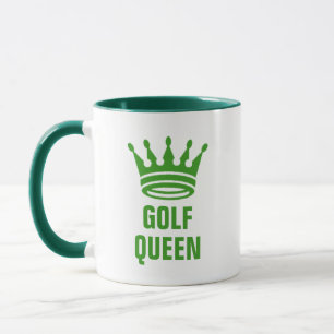 Caneca Rainha do Golfe - Presente Divertido com Me