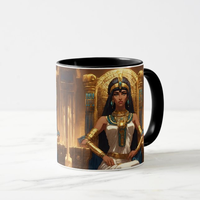 Caneca rainha egito (Frente Esquerda)