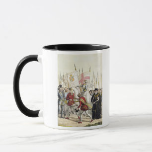 Caneca Rainha Elizabeth mim (1530-1603) que reagrupo as